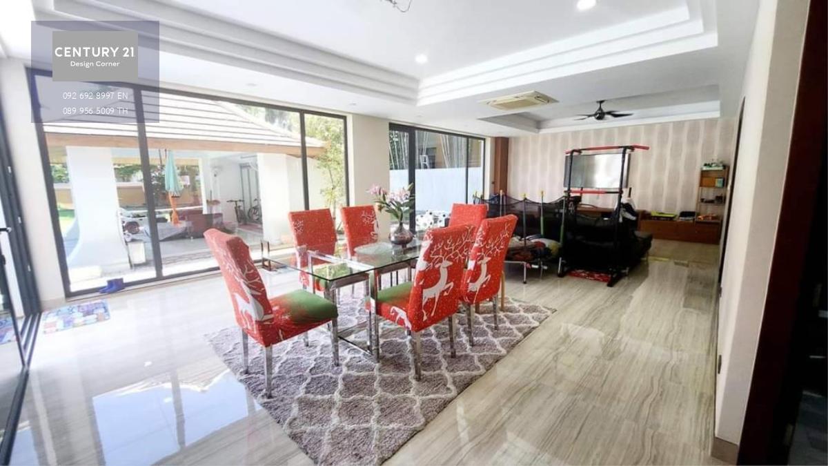 This large pool villa is for sale and it comes at the price of 49,000,000฿ 750 square meters interior area size 450 square wah / 1800 square meters Thai name ownership Fully furnished & ready to move in House features: 7 bedrooms & 6 bathrooms Spacious li