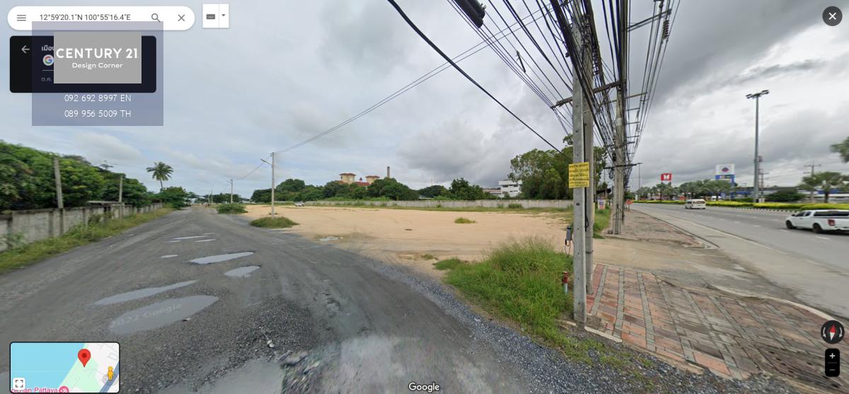 ขายที่ดินติดทะเล ติดถนนสุขุมวิท หาดกระทิงลาย นาเกลือ พัทยา