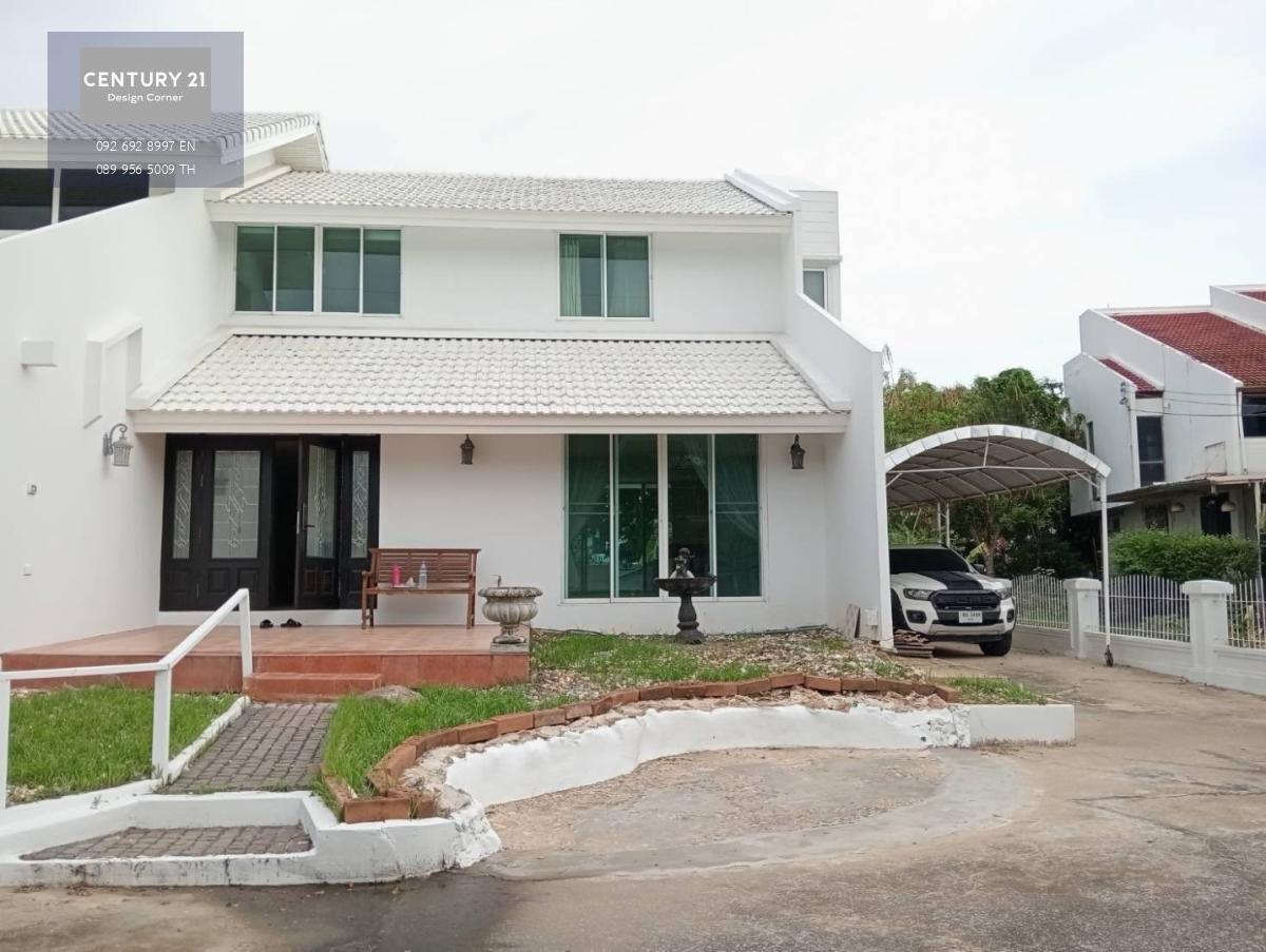 บ้านเดี่ยวพร้อมเข้าอยู่ มีบริเวณรอบบ้าน ราคาพิเศษ  Garden Home Village กทม.