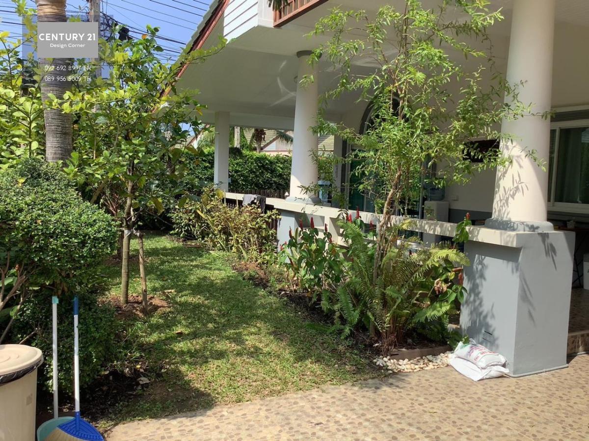 This two-bedroom house is for sale and it comes at the price of 5,300,000฿ 2 Bedrooms & 2 Bathrooms 159 square meters of usable area 376 square meters land plot size Fully furnished & fitted. Ready to move in. House features: Private garden Private swimmi