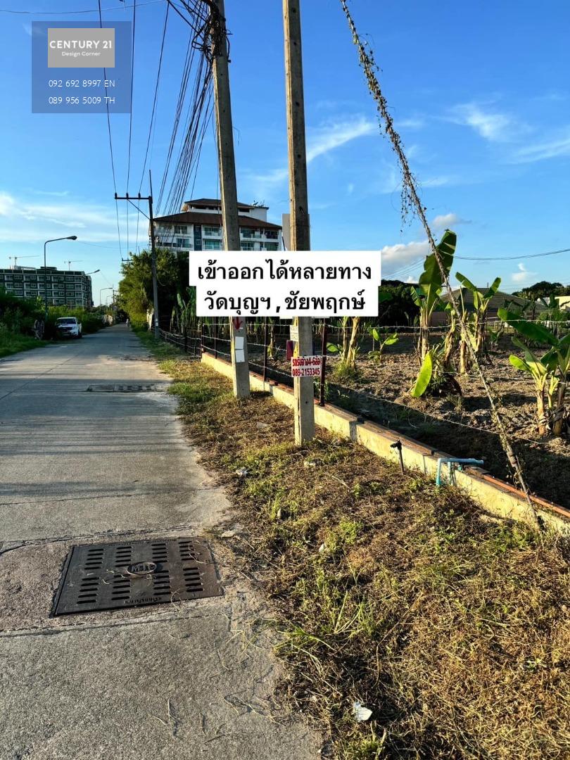 * ขายที่ดินใกล้ทะเล ชัยพฤกษ์ เมืองพัทยา 