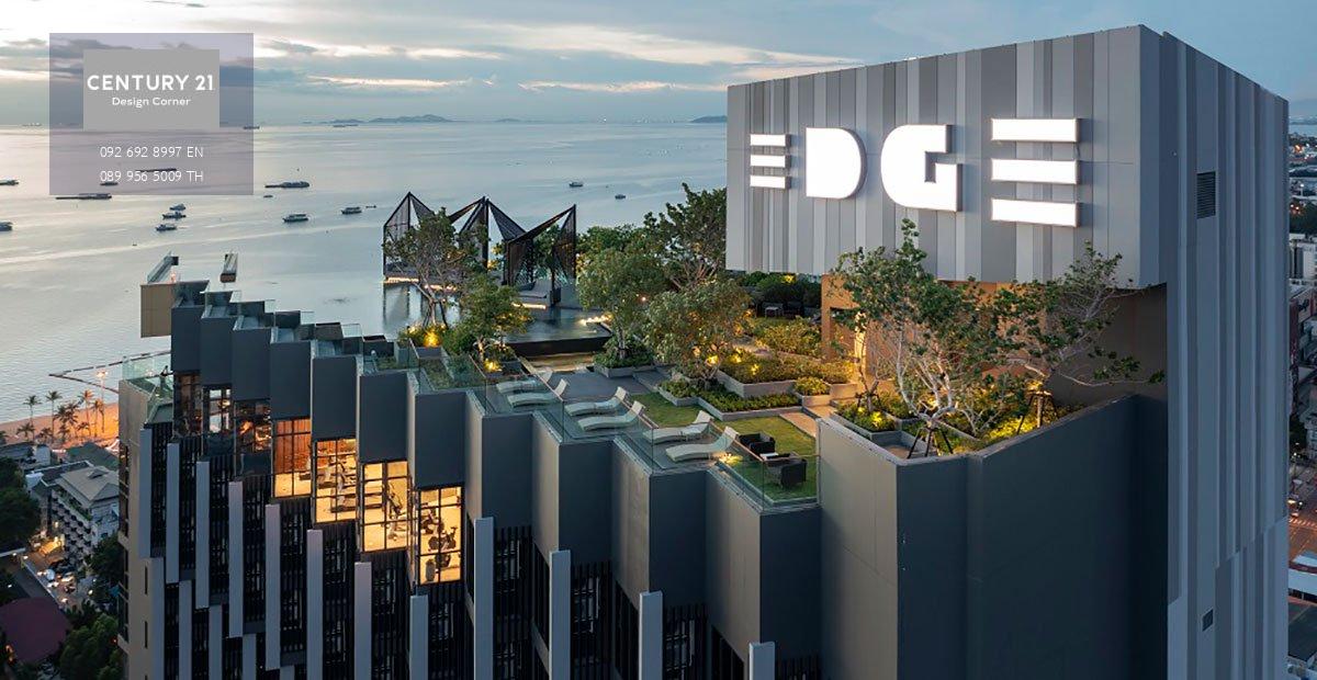 EDGE Central Pattaya คอนโดวิวทะเล 180 องศา ใจกลางพัทยา