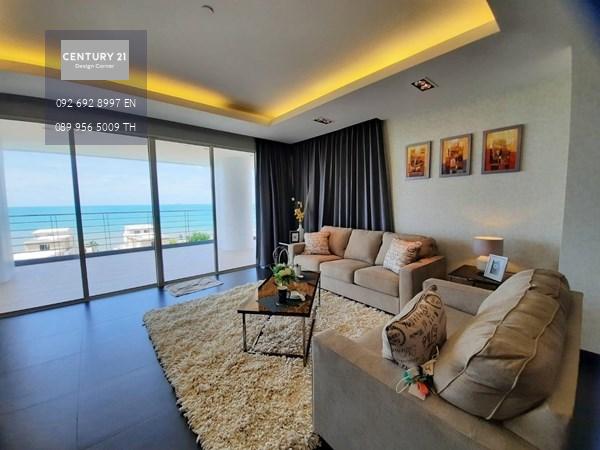 ขายคอนโดพร้อมผู้เช่า   คอนโดวิวทะเล ชื่อต่างชาติ La Royale Beach Condo นาจอมเทียน พัทยา