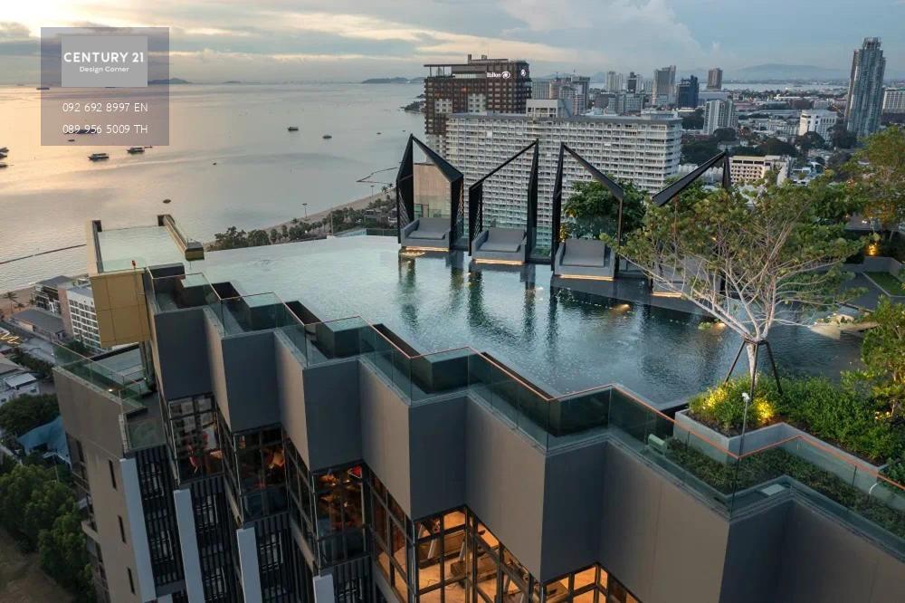 EDGE Central Pattaya คอนโดพร้อมอยู่ใจกลางพัทยา,วิวทะเล 180 องศา