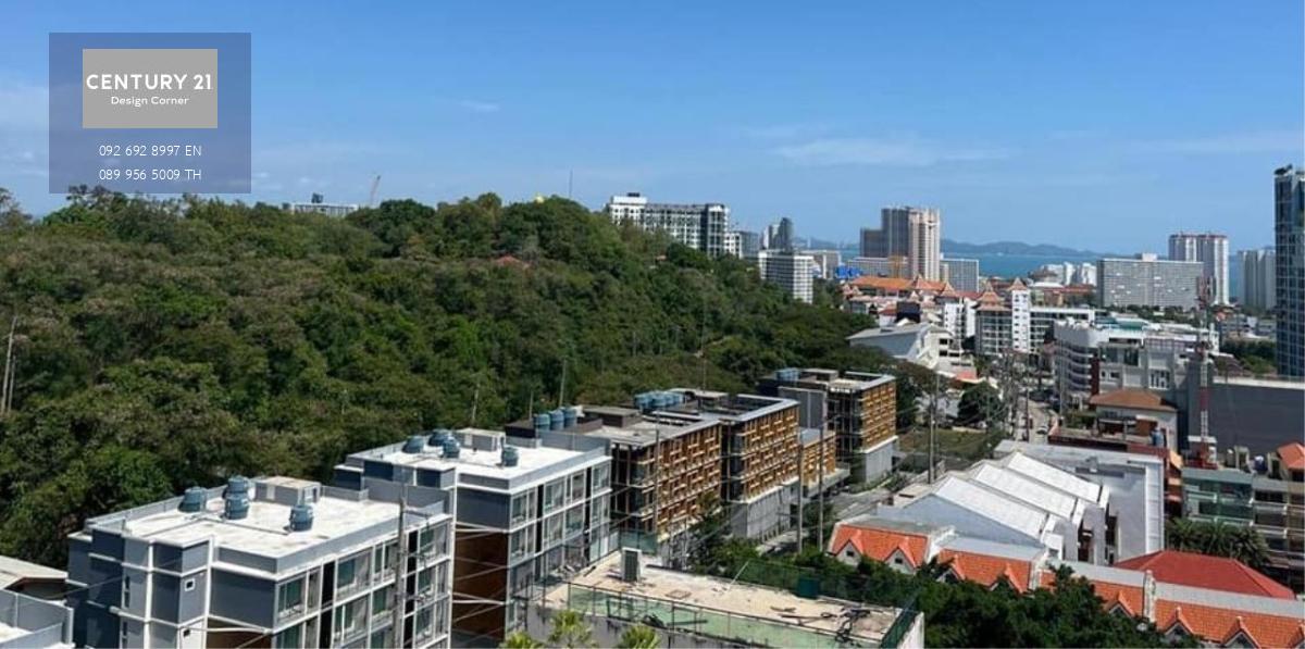 This hilltop condominium is for sale and it comes at the price of 2,950,000฿. 1 Bedroom & 1 Bathroom 47 square meters floor area size Fully furnished & fitted. Ready to move in. Company ownership Condo features: Great balcony view of the sea, the city and