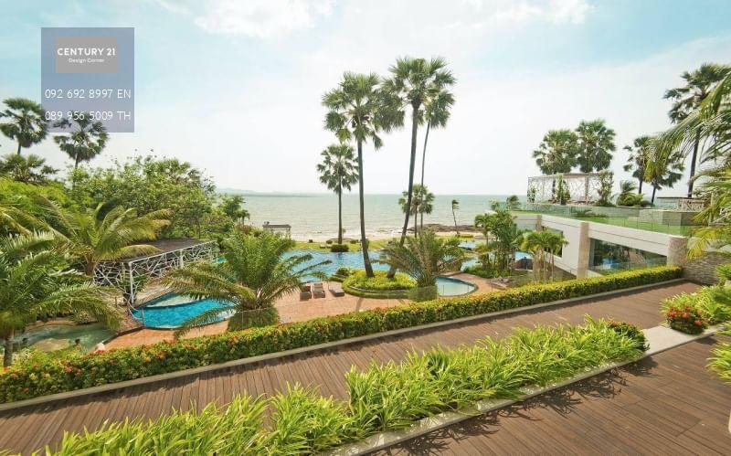 ขาย คอนโดมิเนียมริมชายหาด The Palm Wongamart Beach พัทยา