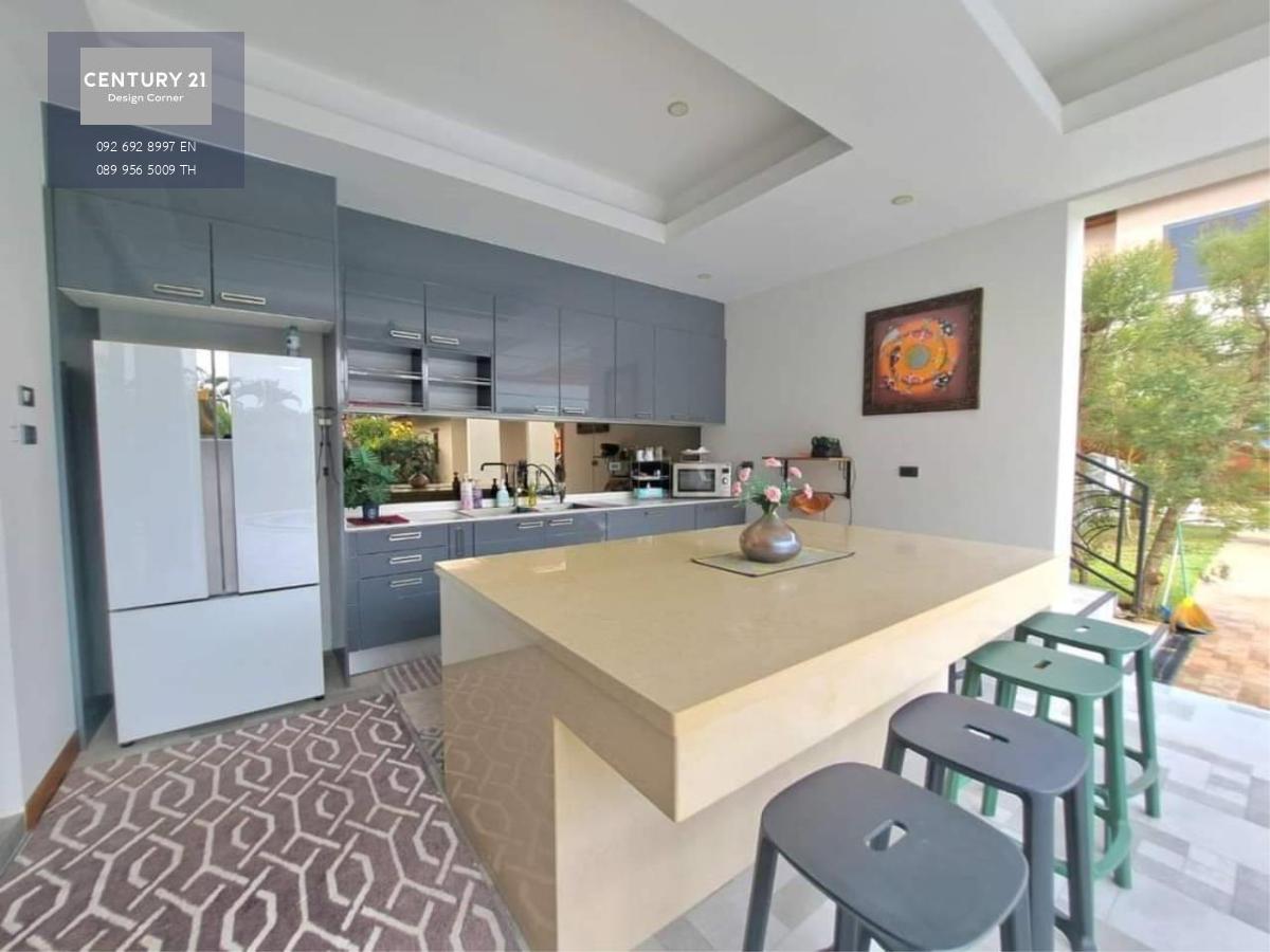 This large pool villa is for sale and it comes at the price of 49,000,000฿ 750 square meters interior area size 450 square wah / 1800 square meters Thai name ownership Fully furnished & ready to move in House features: 7 bedrooms & 6 bathrooms Spacious li