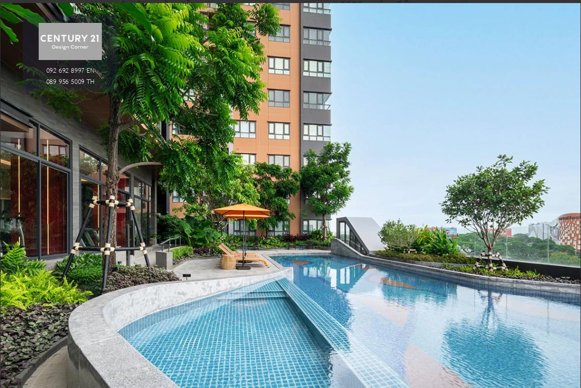 Modern Lanna style condo that combines local culture to suit the lifestyle of the new generation with both room functions and common areas that are complete and suitable for all needs THE BASE Height Chiang Mai by sansiri