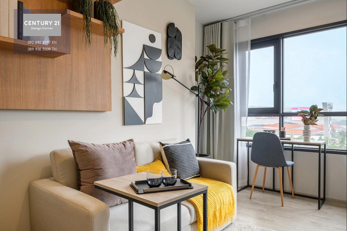 Modern Lanna style condo that combines local culture to suit the lifestyle of the new generation with both room functions and common areas that are complete and suitable for all needs THE BASE Height Chiang Mai by sansiri