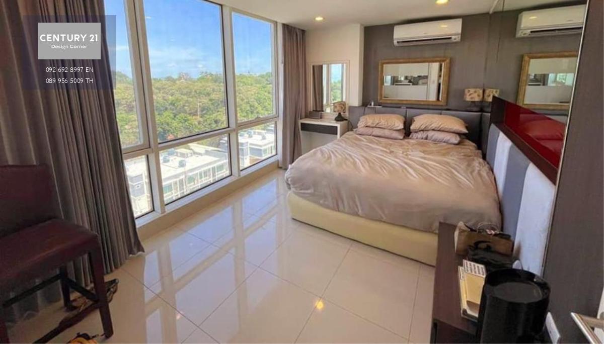 This hilltop condominium is for sale and it comes at the price of 2,950,000฿. 1 Bedroom & 1 Bathroom 47 square meters floor area size Fully furnished & fitted. Ready to move in. Company ownership Condo features: Great balcony view of the sea, the city and