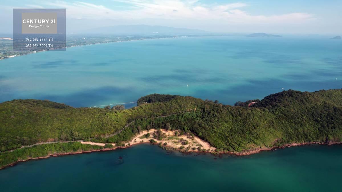 ขายที่ดินติดทะเล หาดส่วนบุคคล ฝั่งหาดเจ้าหลาว จันทบุรี  โฉนด นส.3ก 