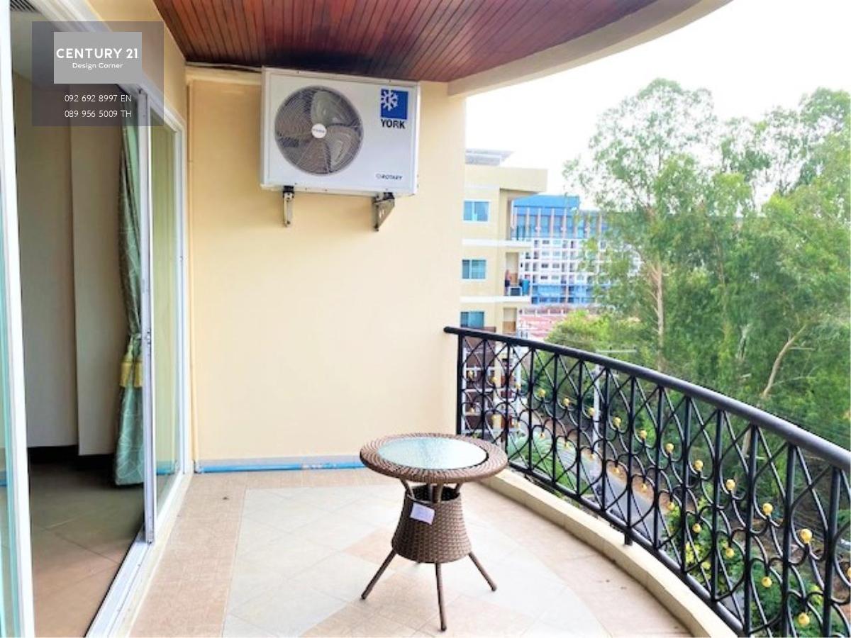 This condo is for sale at the price of 2,950,000฿ 1 bedroom & 2 bathrooms 81 square meters 5th floor Company ownership Fully furnished & ready to move in Condo features: Very spacious living room area Fully equipped kitchen with kitchen counter Large balc