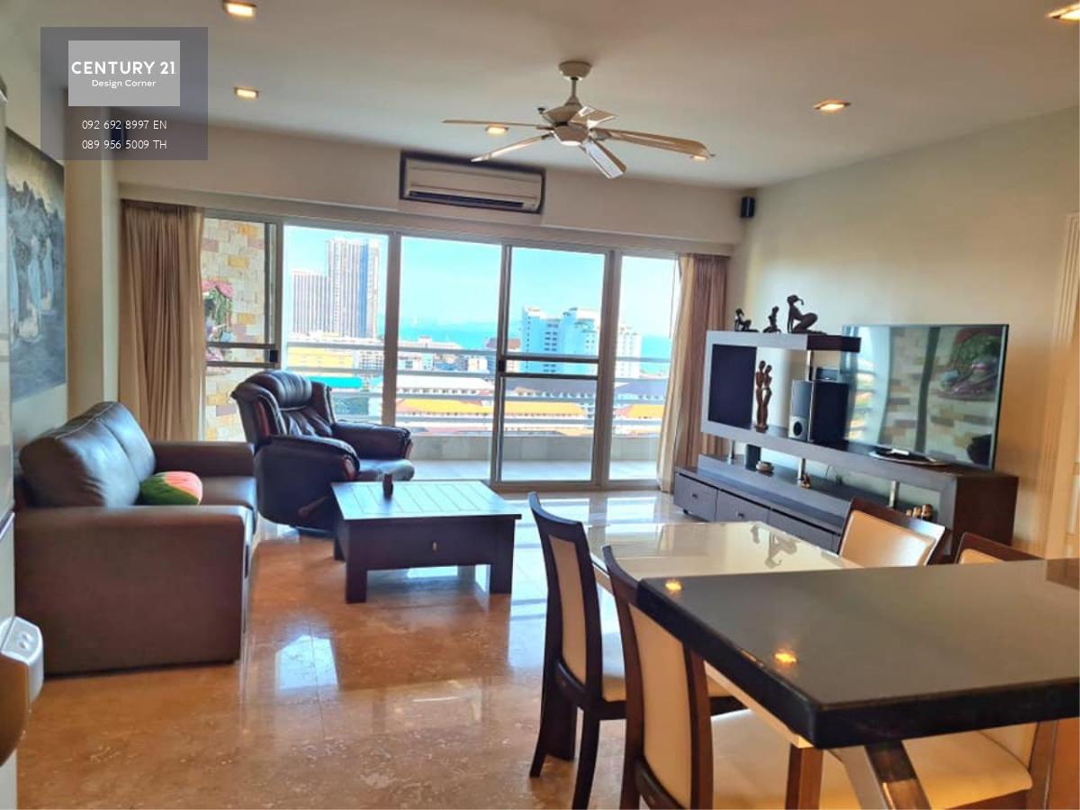 This seaside condo is for sale and it comes at the price of 11,900,000฿. 2 Bedrooms & 2 Bathrooms 137 square meters floor area size Fully furnished & fitted. Ready to move in. Foreign Quota Condo features: Large balcony with a view of the sea Private saun