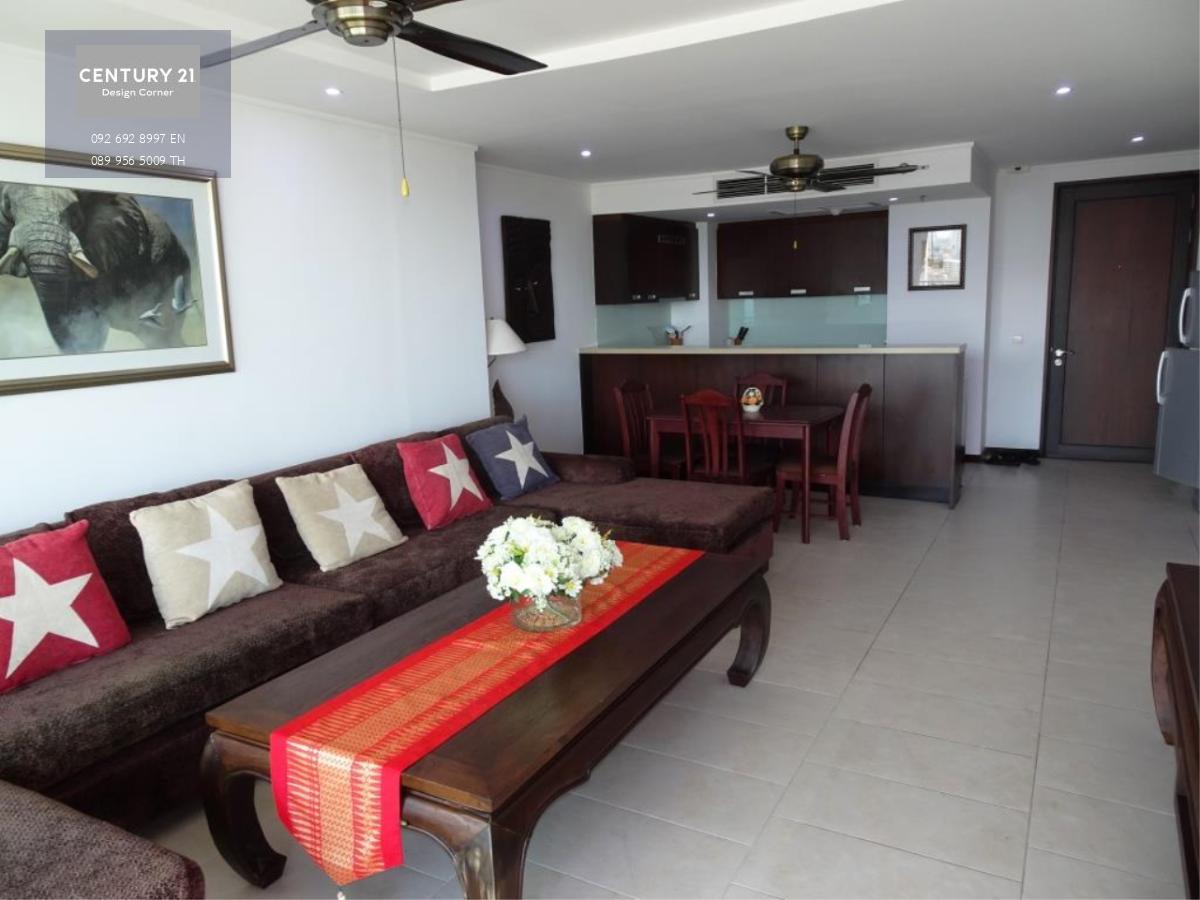 This sea-view condo is for sale and it comes at the price of 9,800,000฿. 1 Bedroom & 1 Bathroom 80 square meters Fully furnished & fitted. Ready to move in Condo features, furniture & appliances: Beautiful view of the city and the sea Fully equipped Europ