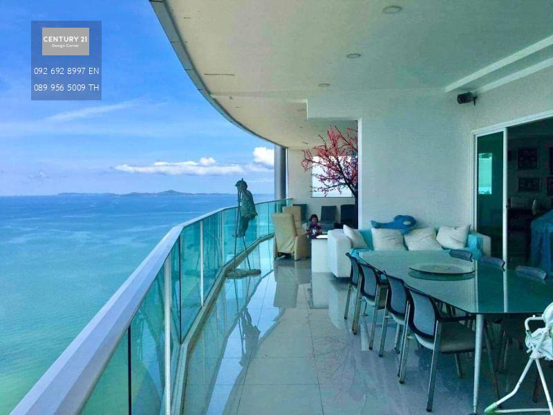 Penthouse ชั้นบนสุด  Movenpick Residences Pattaya คอนโดติดทะเล ราคาพิเศษ