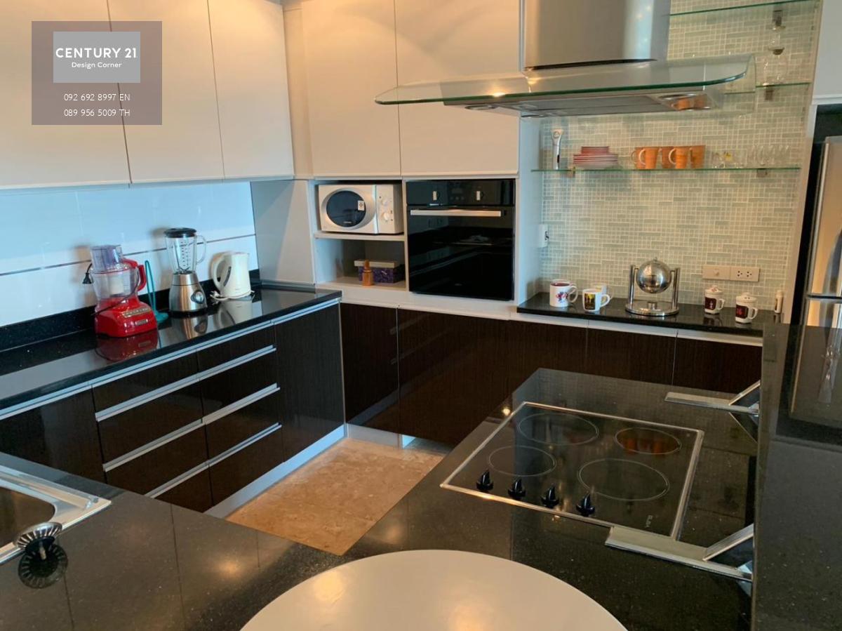 This sea view condo is for sale and it comes at the price of 11,900,000฿ 2 bedrooms & 2 bathrooms 137 square meters 15th floor Foreign quota Condo features: 2 bedrooms & 2 bathrooms Large living room area & balcony with city and sea view Fully equipped ki