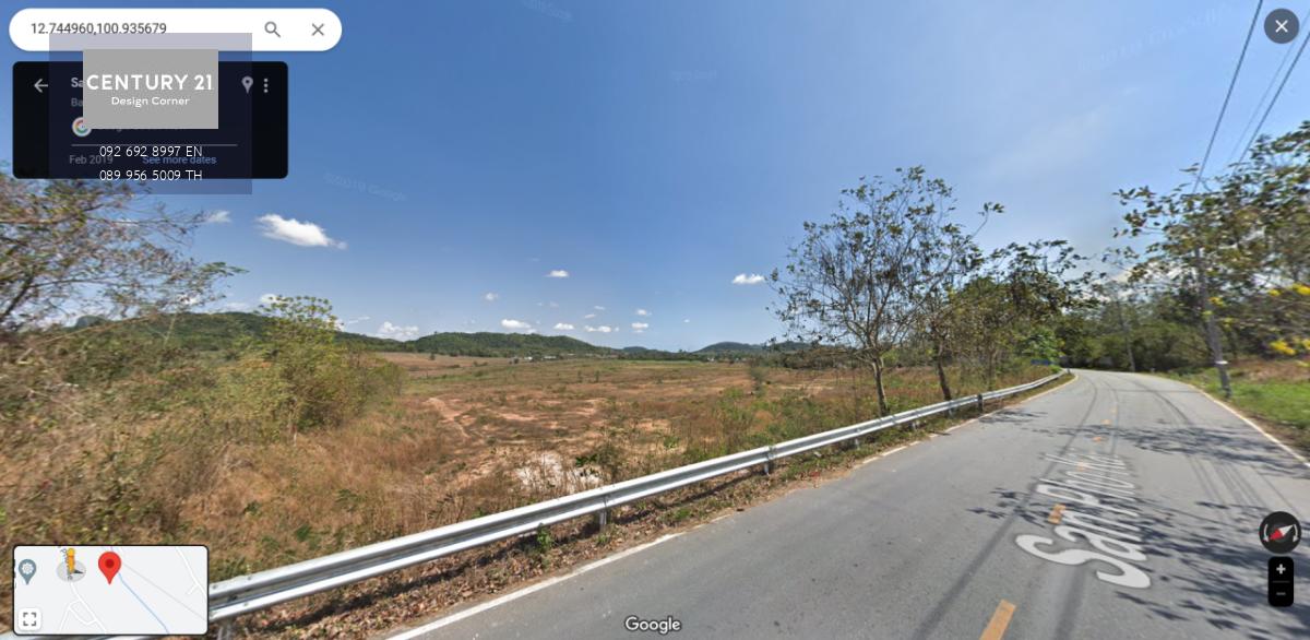 ขายที่ดินติดถนนหน้ากว้าง150 เมตร ใกล้หาดบางเสร่ เพียง 10 นาที บางเสร่ สัตหีบ