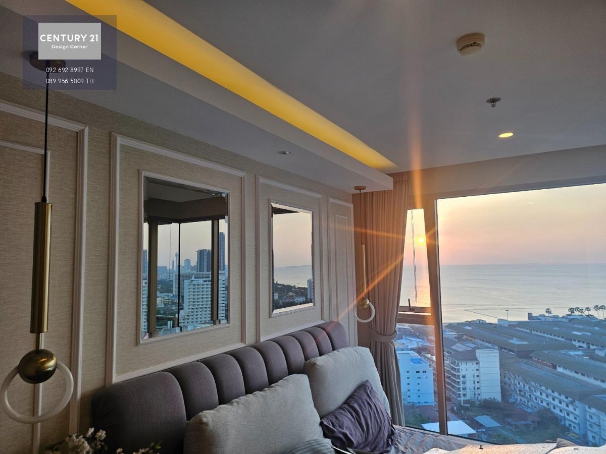 ให้เช่า   The Riviera Jomtien, Pattaya  คอนโดราคาพิเศษ วิวทะเล ห้องพร้อมเข้าอยู่ 