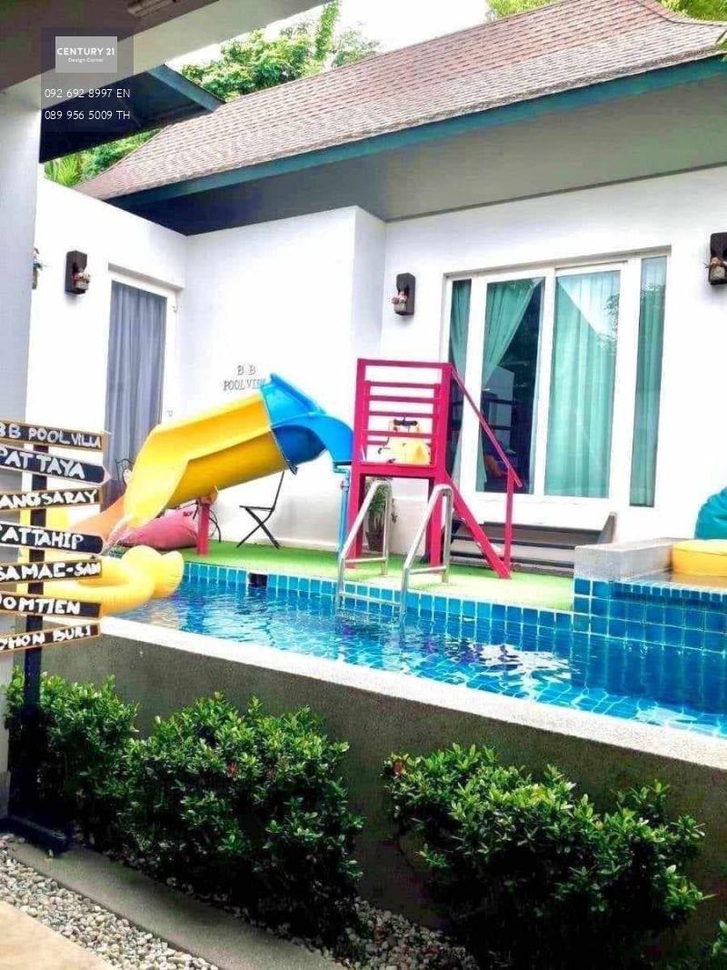 ขายบ้านสวยในโครงการ ได้ทั้งบ้าน ได้ทั้งรถยนต์ Nagawari Pool Villa จอมเทียน พัทยา