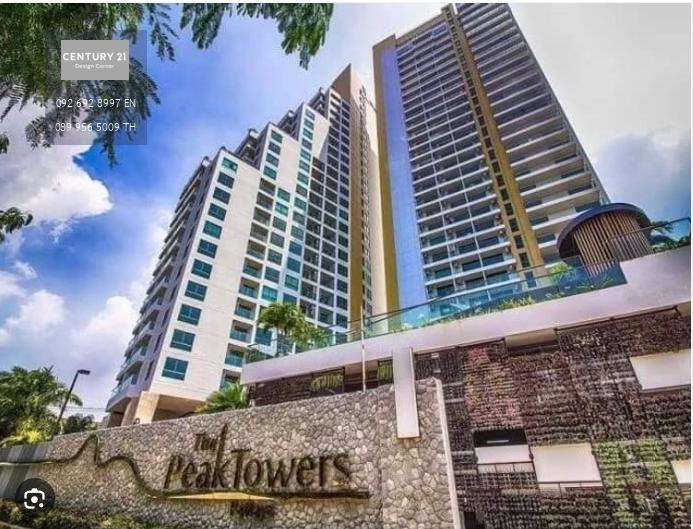 คอนโดวิวทะเล ราคาพิเศษ ชื่อต่างชาติ Peak towers Cozy Beach พัทยา