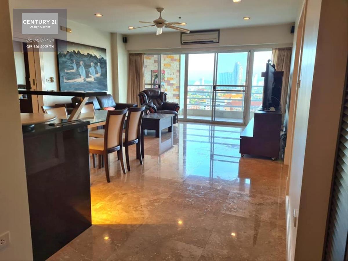 This seaside condo is for sale and it comes at the price of 11,900,000฿. 2 Bedrooms & 2 Bathrooms 137 square meters floor area size Fully furnished & fitted. Ready to move in. Foreign Quota Condo features: Large balcony with a view of the sea Private saun