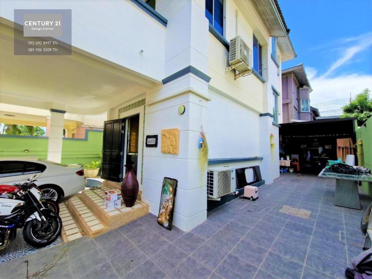 This two-storey house is for sale at the price of 6,500,000฿ and for rent at the price of 32,000฿ per month (Long term lease only) 3 Bedrooms & 4 Bathrooms 244 square meters of usable area 320 square meters land plot size Fully furnished & fitted. Ready t