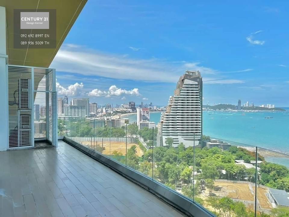 ขาย‼️The Cove Beachfront Condo เพนท์เฮาส์ใหญ่ที่สุด  4 ห้องนอน 