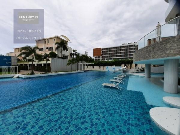 ขายคอนโดพร้อมผู้เช่า   คอนโดวิวทะเล ชื่อต่างชาติ La Royale Beach Condo นาจอมเทียน พัทยา