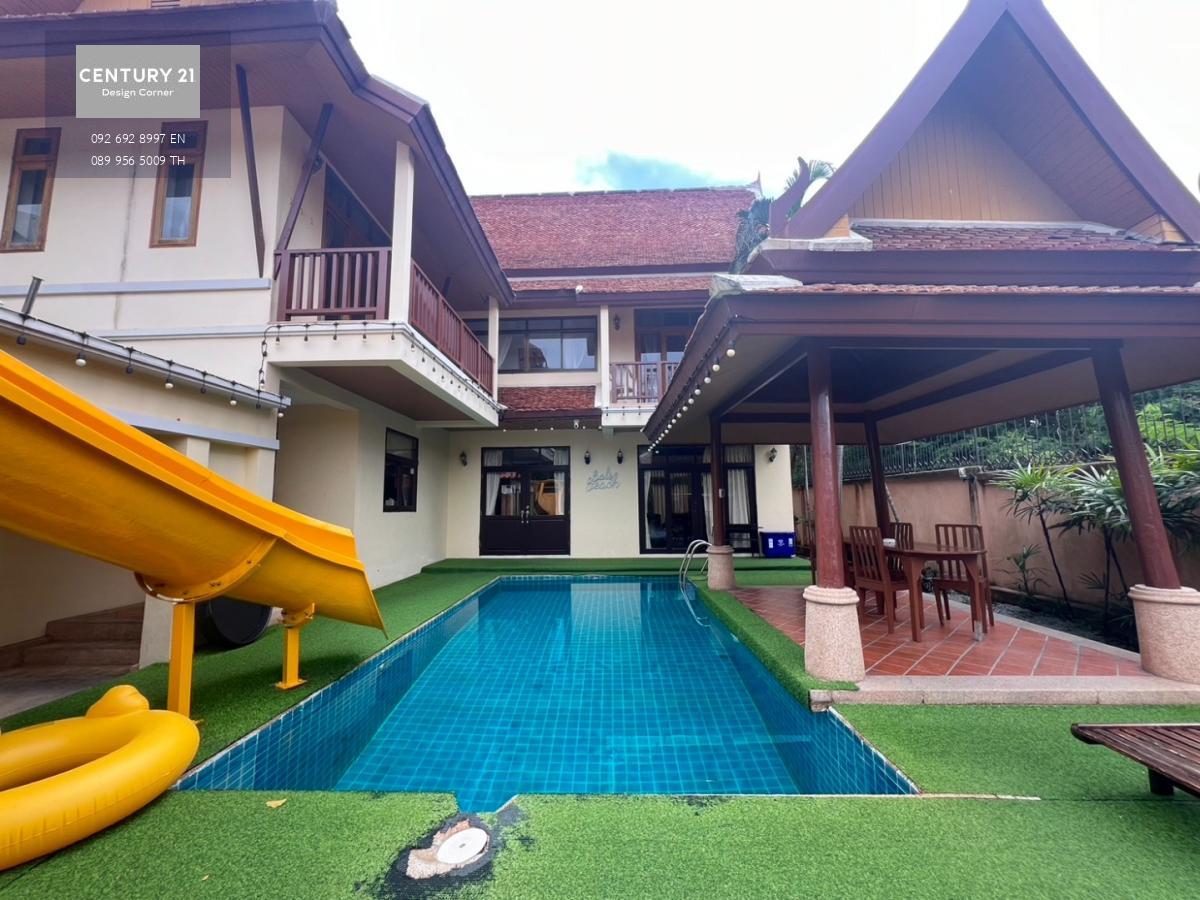 พูลวิลล่า 2 ชั้น ใจกลางพระตำหนัก  Fully furnished ขายพร้อมผู้เช่า!! 