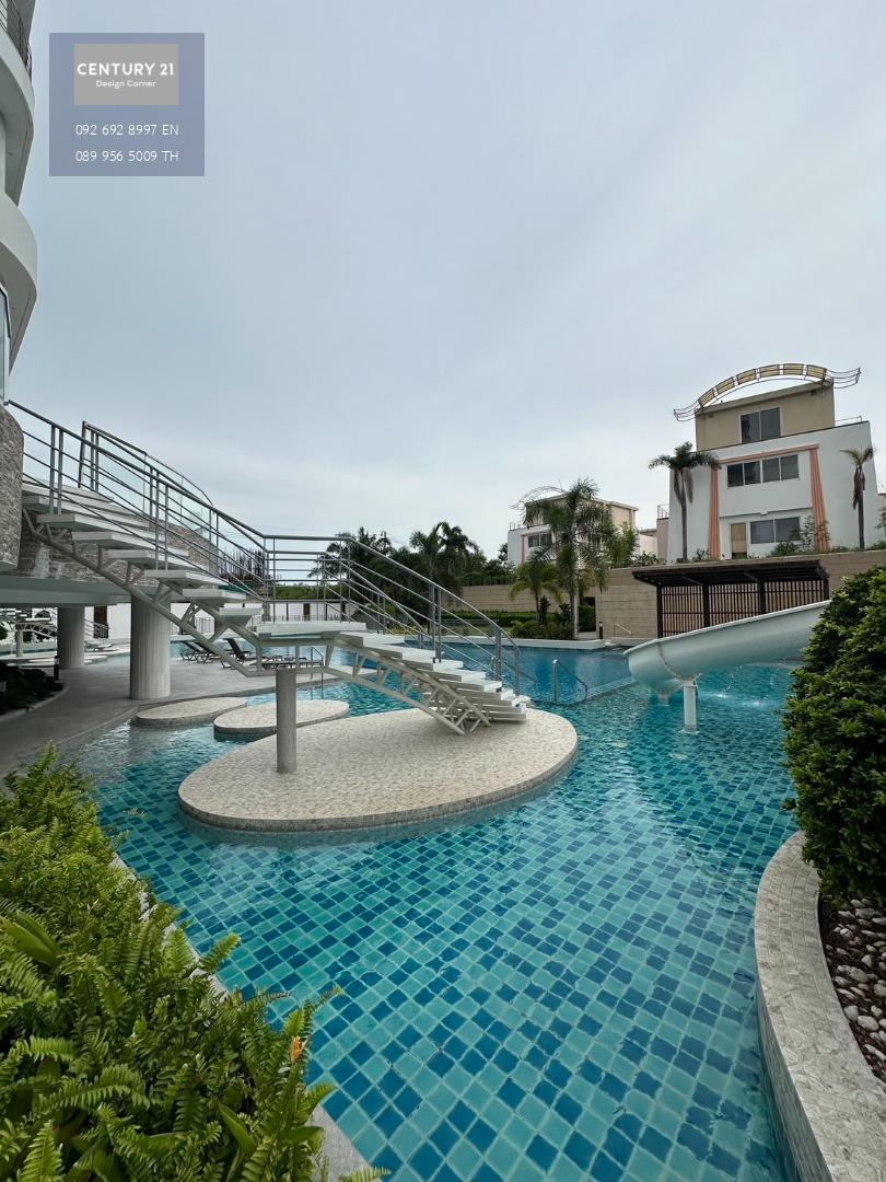 คอนโดวิวทะเล ห้องพร้อมเข้าอยู่ ว่างให้เช่า La Royale Beach Pattaya