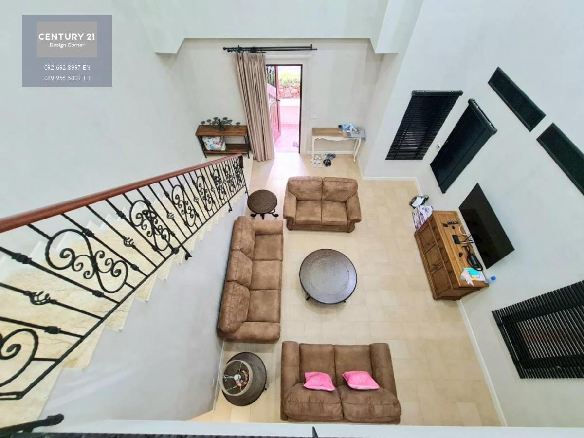 House for sale 18.9 million baht 3 bed 4 bath Land size 141 sqwah. Living area 550 sqm. Common fee 50,760 baht per year Thai name Facilities in the villas - club house - fitness - play ground - swimming pool Near Nong Nuch garden Near Columbia picture Nea