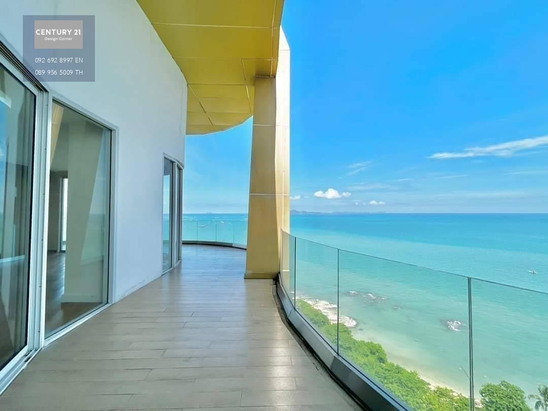 ขาย‼️The Cove Beachfront Condo เพนท์เฮาส์ใหญ่ที่สุด  4 ห้องนอน 