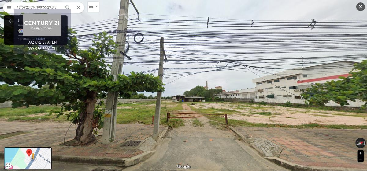 ขายที่ดินติดทะเล ติดถนนสุขุมวิท หาดกระทิงลาย นาเกลือ พัทยา