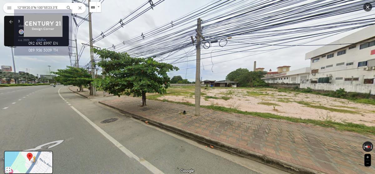 ขายที่ดินติดทะเล ติดถนนสุขุมวิท หาดกระทิงลาย นาเกลือ พัทยา