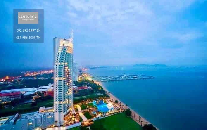 Penthouse ชั้นบนสุด  Movenpick Residences Pattaya คอนโดติดทะเล ราคาพิเศษ