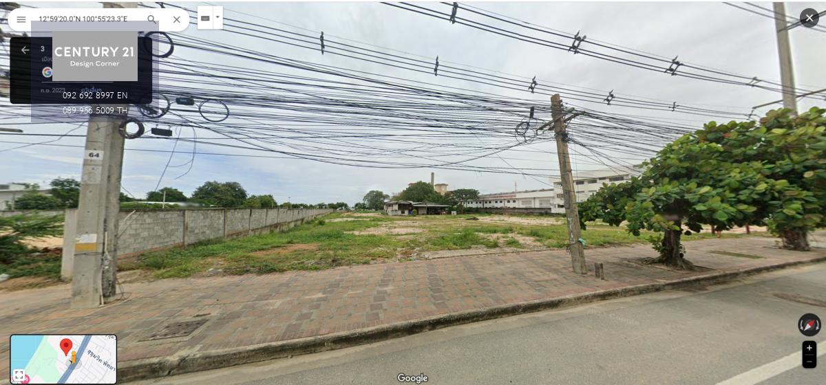 ขายที่ดินติดทะเล ติดถนนสุขุมวิท หาดกระทิงลาย นาเกลือ พัทยา