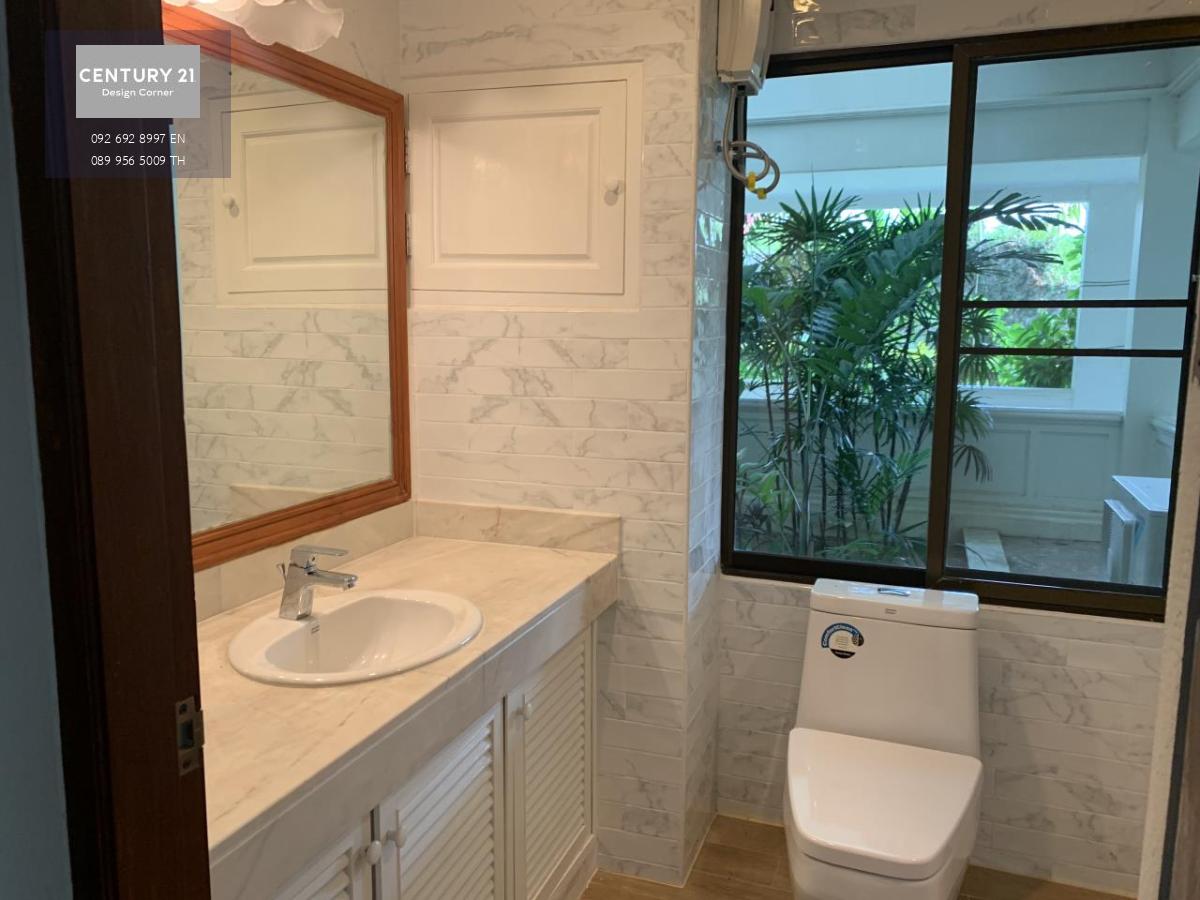 This beachfront condominium is for sale and it comes at the price of 11,500,000฿ and for rent at the price of 40,000฿ per month. 2 Bedrooms & 2 Bathrooms 175 square meters Fully furnished & fitted Condo features: Large terrace Spacious living room Fully e