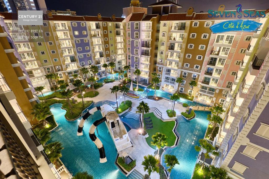 ขายคอนโดพัทยา Seven sea Cote d Azur w/Pool Access