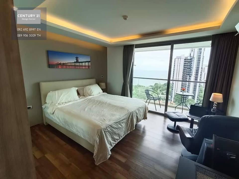 ขายคอนโดวิวทะเล ห้องพร้อมเข้าอยู่ ชื่อต่างชาติ Peak Tower Condo Pratumnak Hill , Pattaya 