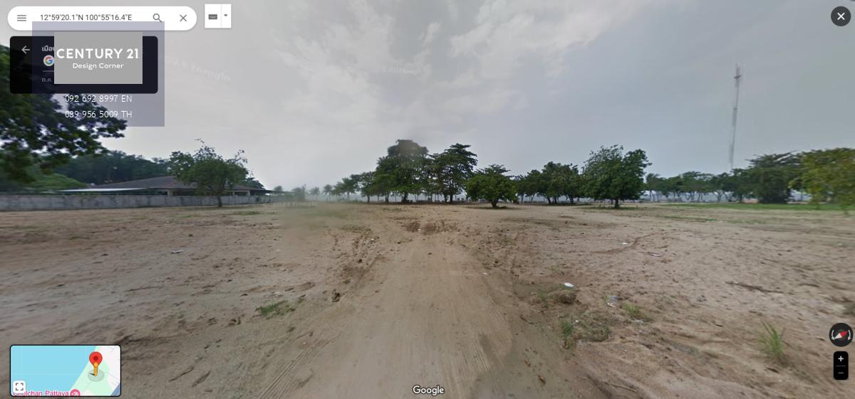 ขายที่ดินติดทะเล ติดถนนสุขุมวิท หาดกระทิงลาย นาเกลือ พัทยา