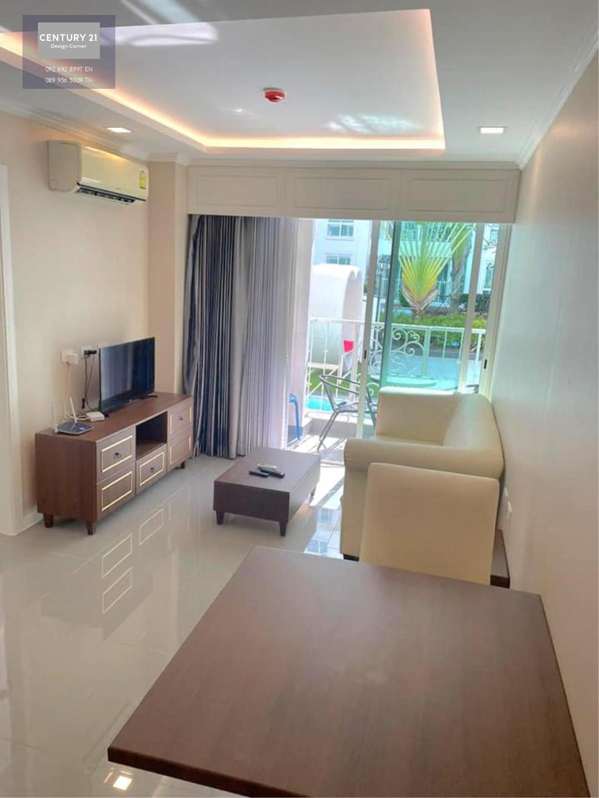 This condo has direct pool access and is for sale and for the price of 2,290,000฿. 1 Bedrooms & 1 Bathrooms 35.49 square meters floor area size Fully furnished & fitted. Ready to move in. Foreign Quota Condo features: Balcony with direct pool access Bedro