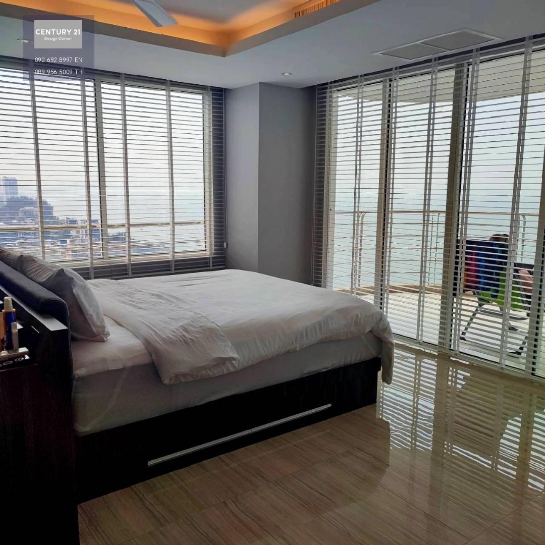 คอนโดวิวทะเล ห้องหัวมุม ชื่อต่างชาติ ราคาพิเศษ La Royale Beach Pattaya 