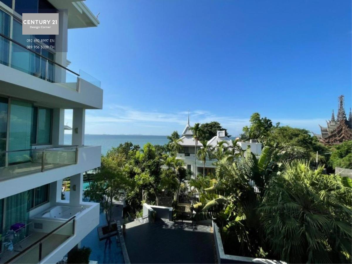 This beachfront condominium is for sale and it comes at the price of 14,000,000฿ and for rent at 80,000฿ per month. 2 Bedrooms & 2 Bathrooms 126 square meters floor area size Fully furnished & fitted. Renovated from its original condition. Ready to move i