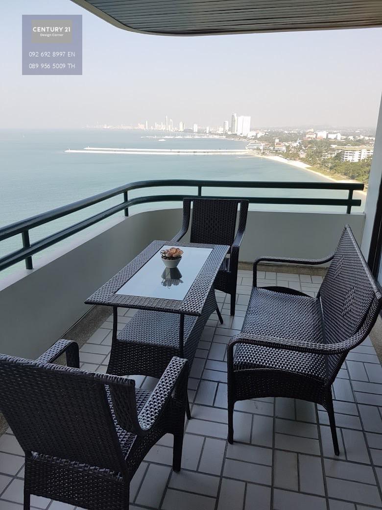 คอนโด Sunset Heights Condominium ขนาด 2 ห้องนอน 2 ห้องน้ำ วิวทะเล ขนาด 147 ตรม. นาจอมเทียน 40 ใกล้ชายหาดเดินลงทะเลได้ 