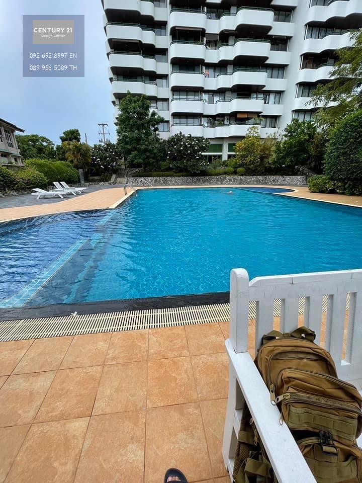 คอนโด Sunset Heights Condominium ขนาด 2 ห้องนอน 2 ห้องน้ำ วิวทะเล ขนาด 147 ตรม. นาจอมเทียน 40 ใกล้ชายหาดเดินลงทะเลได้ 